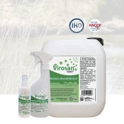 virosan smart flu00e4chendesinfektion, in den gru00f6u00dfen 100 ml, 600 ml und 5 liter erhu00e4ltlich