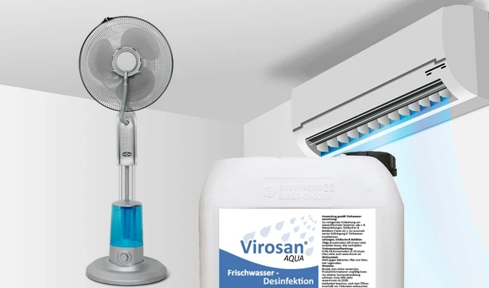 Virosan Produkte zur Desinfektion bei Verdunstungskühlung