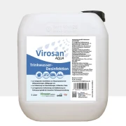 virosan, anosan, virosan aqua, trinkwasserdesinfektion, desinfektionsmittel für wasser, desinfektion von leitungen, 5 liter kanister