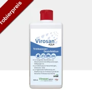virosan aqua trinkwasserdesinfektion, desinfektionsmittel für wasser, desinfektion von leitungen, schläuchen und tanks, 500 ml Flasche